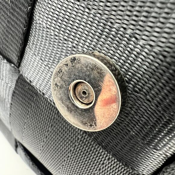 Harveys X Mercedes Benz Woven Seatbelt Bag Small Black East West Shoulder USA - Picture 10 of 11